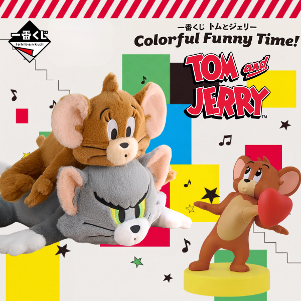 TOM and JERRY Colorful Funny Time!