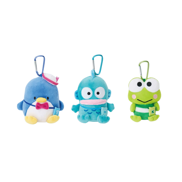 D賞 企鵝男孩/小水怪/KEROPPI 毛公仔吊飾 (隨機款式)